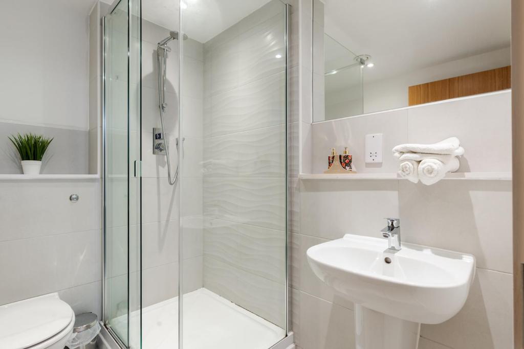 City Living Penthouse Apartment With Parking Manchester Zewnętrze zdjęcie