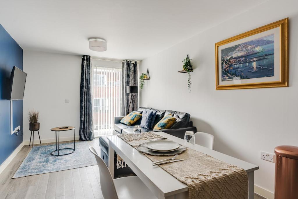 City Living Penthouse Apartment With Parking Manchester Zewnętrze zdjęcie